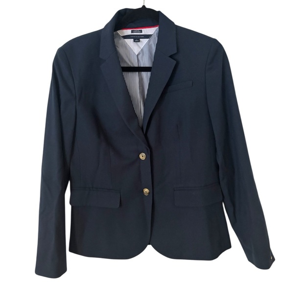 Tommy Hilfiger Navy Classic Fit Blazer - Picture 2 of 6